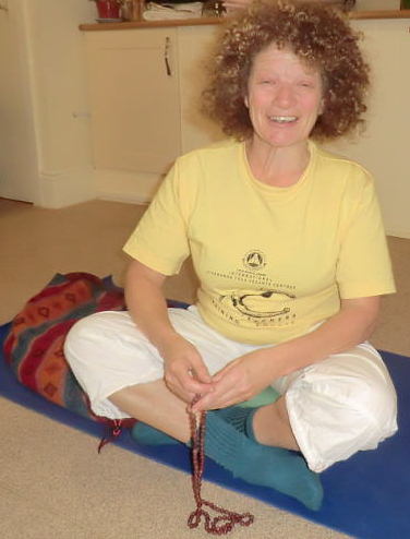 Tracy Davies, Yoga Teacher, Reflexologist and Crystal healer at The Hebden Therapy Centre, Hebden Bridge